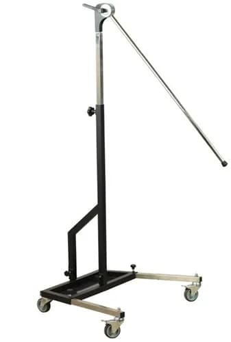 DNE MaksMaster PDR-lamp Statief op Wielen Zwart