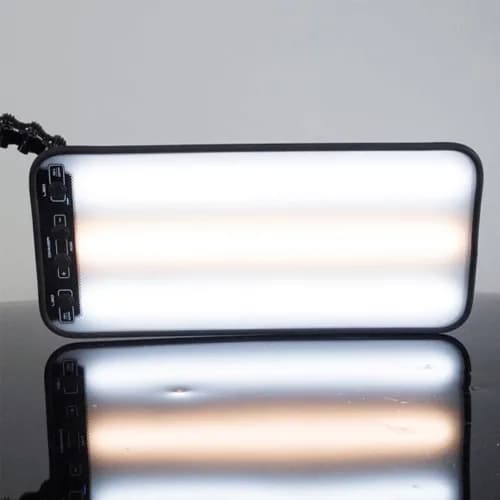 DNE MaksMaster MG2 PDR-lamp 3 LED met Flexarm en Makita-adapter 3