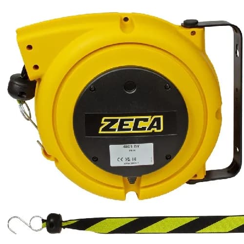Zeca 4801 Automatische Absperrband-Haspel 20m