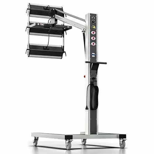 B-TEC IR-X3 Kortegolf Infraroodroger 3 Cassettes 230V, afbeelding 2