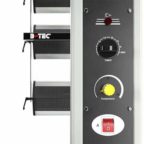 B-TEC IR-X3 Kortegolf Infraroodroger 3 Cassettes 230V, afbeelding 3
