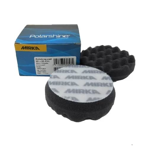 Mirka Golden Finish Pad 2 Zwart (2 stuks)
