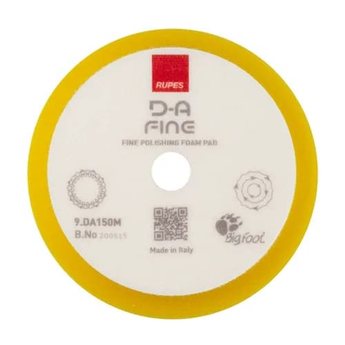 Rupes DA Foam Pad Medium Yellow