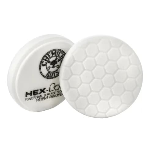 Chemical Guys Hex-Logic 4 Inch Polijstpad Wit