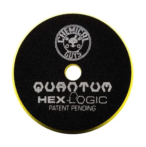 Chemical Guys Hex-Logic Quantum Heavy Cutting Pad Yellow 5.5", afbeelding 2
