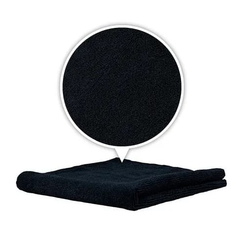 D-CON Monster Edgeless Microfiber Towel Black 40 X 40 Cm