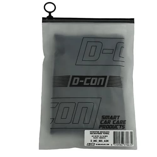 D-CON Monster Edgeless Microfiber Towel Black 40 X 40 Cm