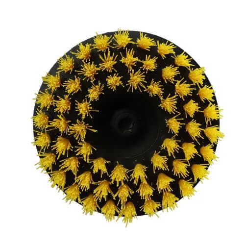 D-CON Machine Spinning Carpet Brush Soft Gelb 3