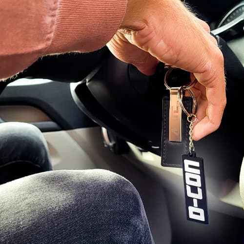 D-CON Rubberen Sleutelhanger, afbeelding 2