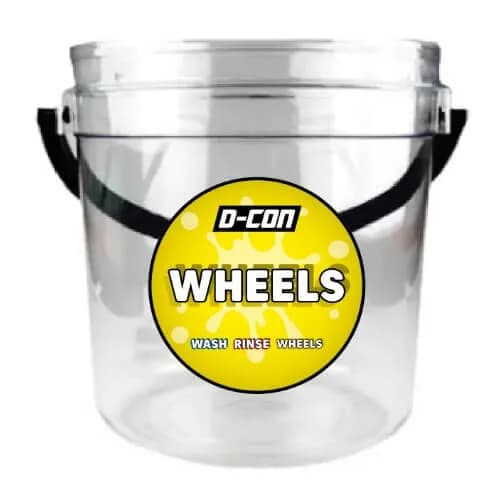 D-CON Emmer Sticker Wheels Geel 150mm