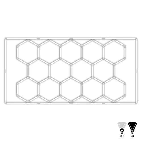 D-CON Hexagon LED Verlichtingssysteem incl. Frame 2