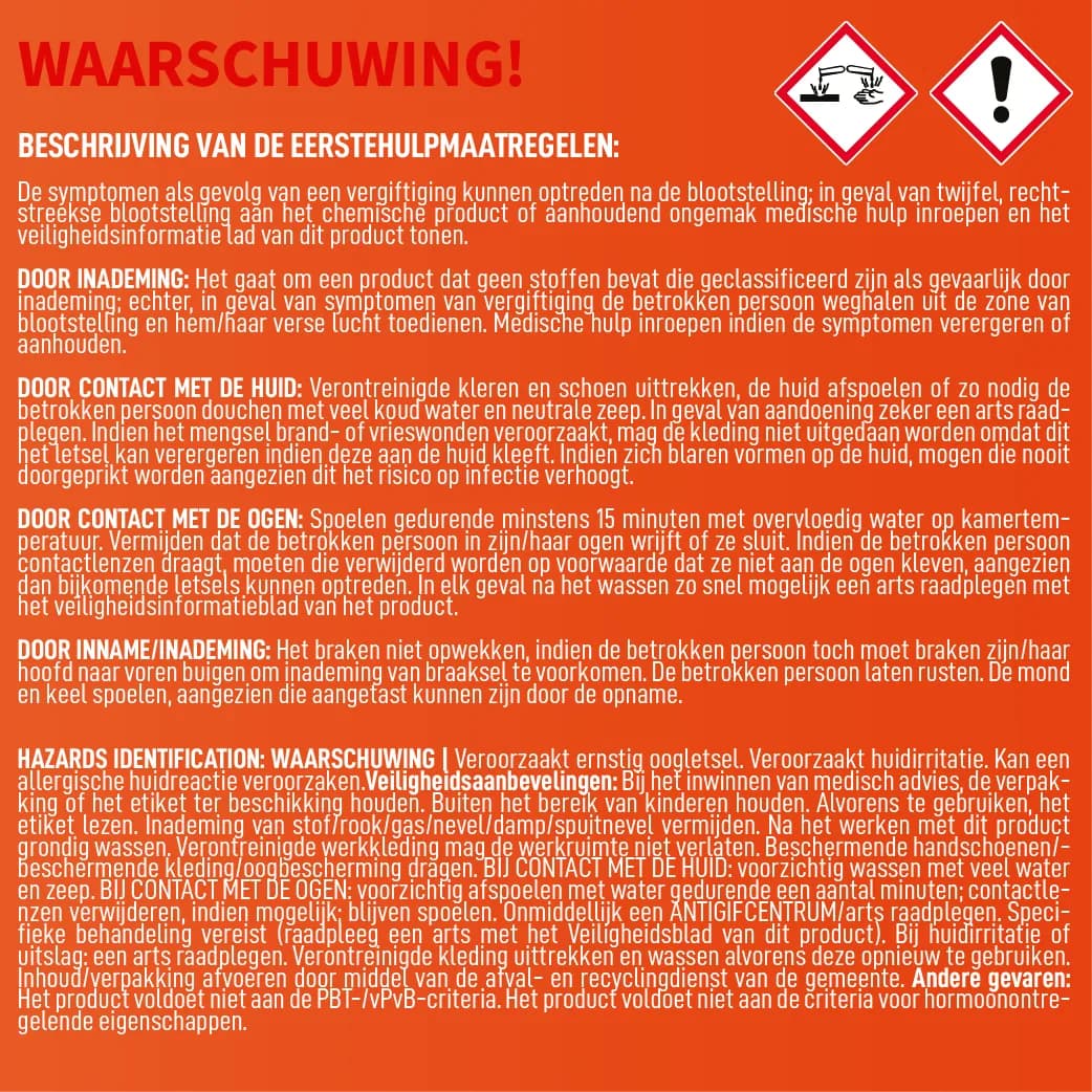 D-CON Orange Ontvetter & Cleaner Concentrate, afbeelding 4