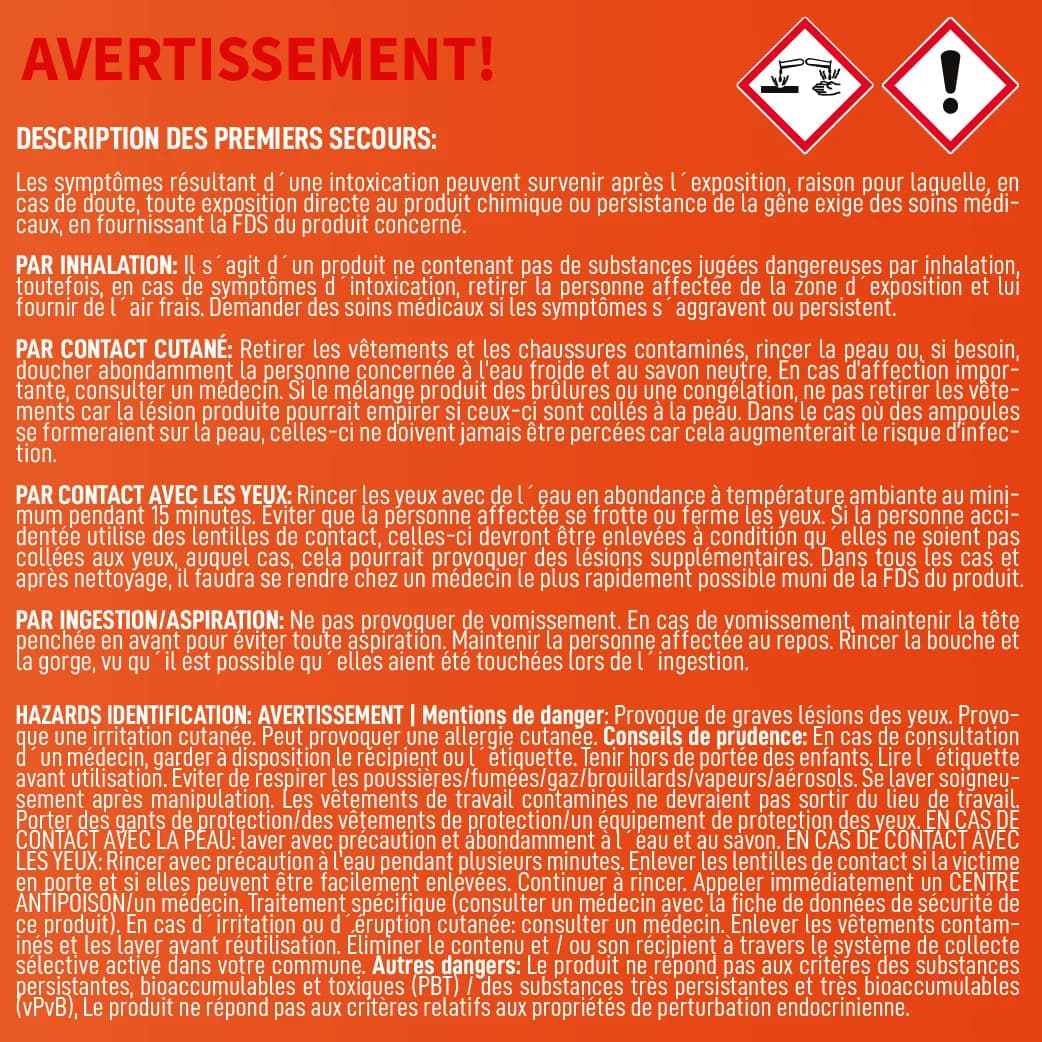 D-CON Orange Ontvetter & Cleaner Concentrate, afbeelding 6