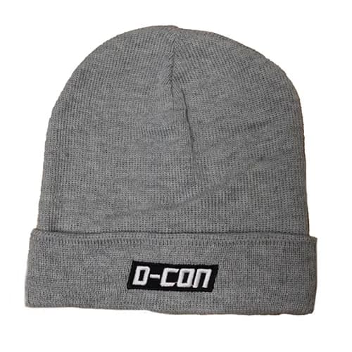 D-CON Beanie Grijs