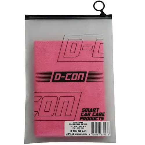 D-CON Ultra Fine Microvezeldoek Roze 40x40cm, afbeelding 3