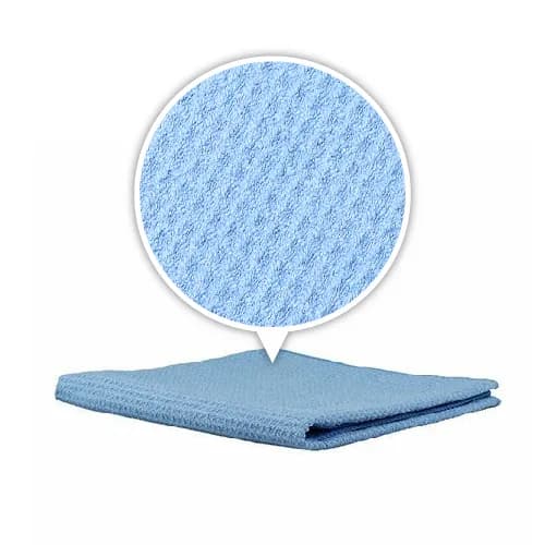 D-CON Waffle Weave Glass Window Towel