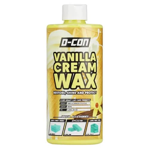 D-CON Vanilla Cream Carnauba Wax