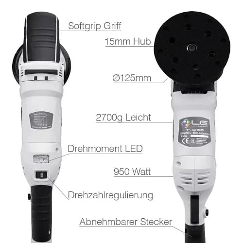 Liquid Elements T4200 Orbital Polisher 15mm, afbeelding 3