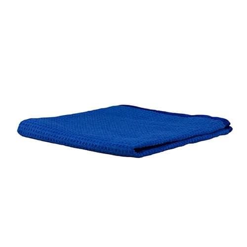 Chemical Guys Soft Weave Waffle Weave Glasdoek Blauw 60x40cm
