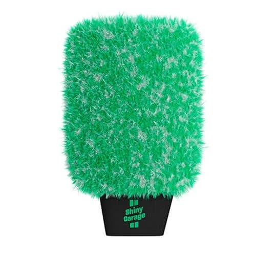Shiny Garage Plush Chenille Waschhandschuh