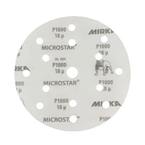 Mirka Microstar Schleifscheibe 150mm P2000 (50 Stück)