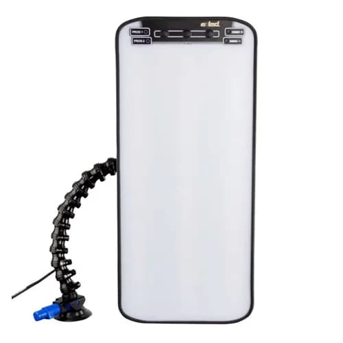 DNE MaksMaster MG2 PDR-Lampe 6 LED mit Flexarm und Saugnapf