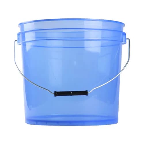 D-CON Transparent Wash Bucket 3.5 Gallon 13L Blau
