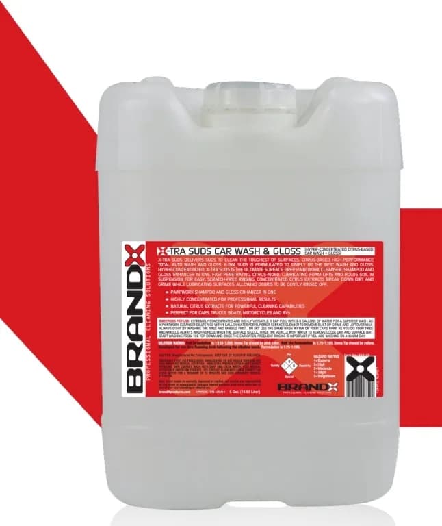 BrandX X-Tra Suds Car Shampoo & Gloss 18.9 L